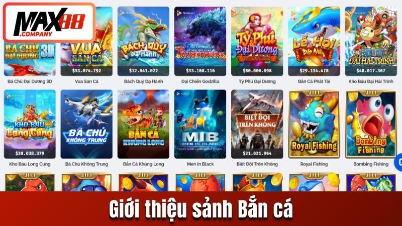 Giới thiệu sảnh Bắn cá
